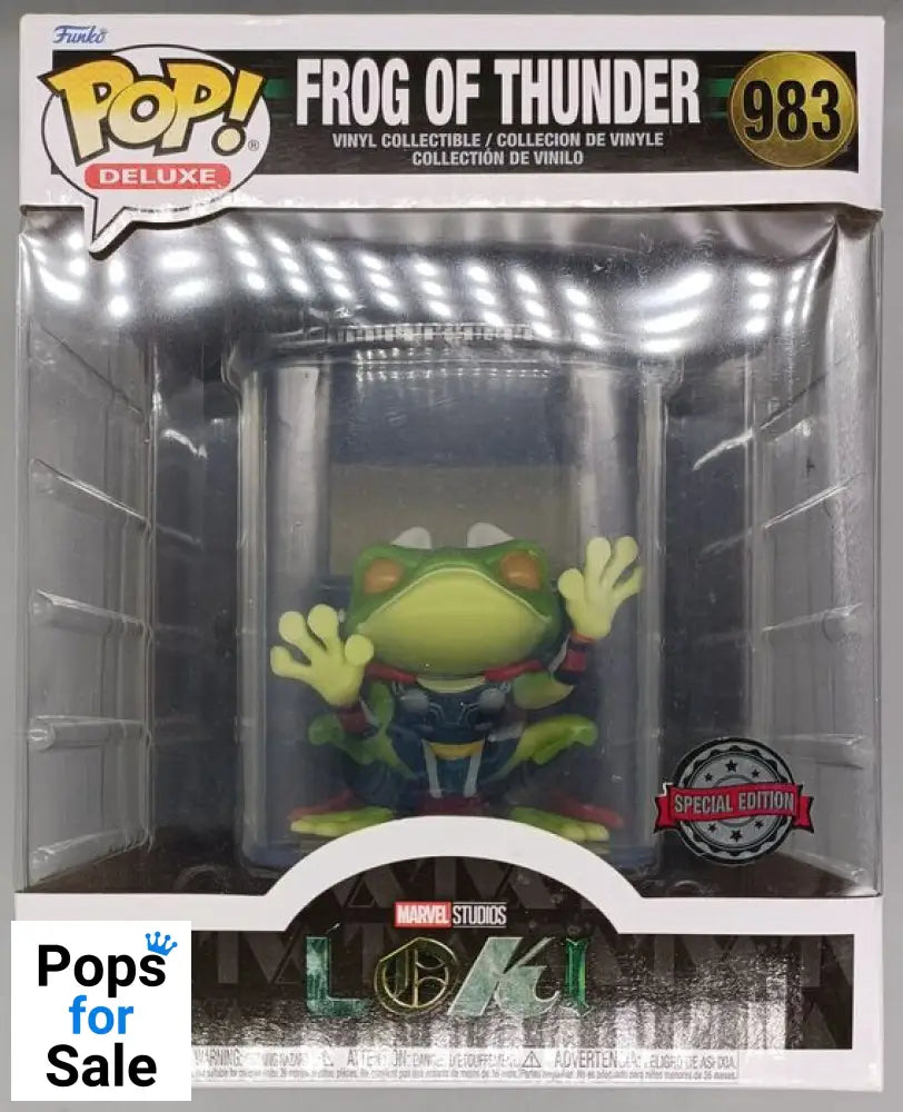 #983 Frog of Thunder - Deluxe - Marvel Loki - Box Damaged Funko POP