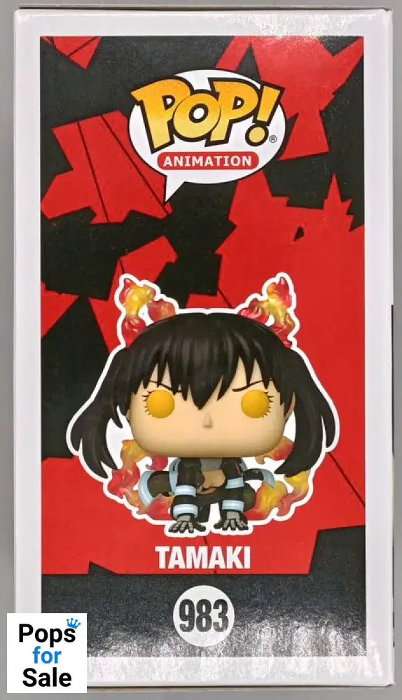 #983 Tamaki - Glow - Fire Force Funko POP