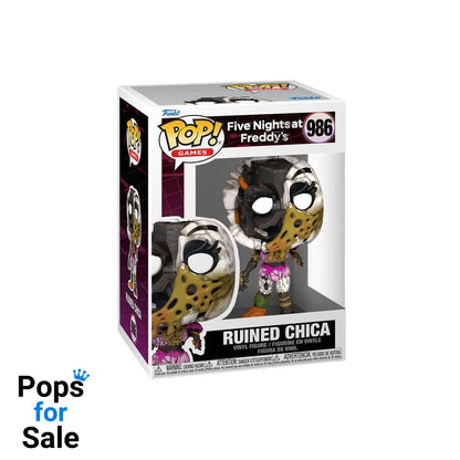 986 Ruined Chica - Five Nights At Freddy’s: Security Breach Funko Pop Preorder