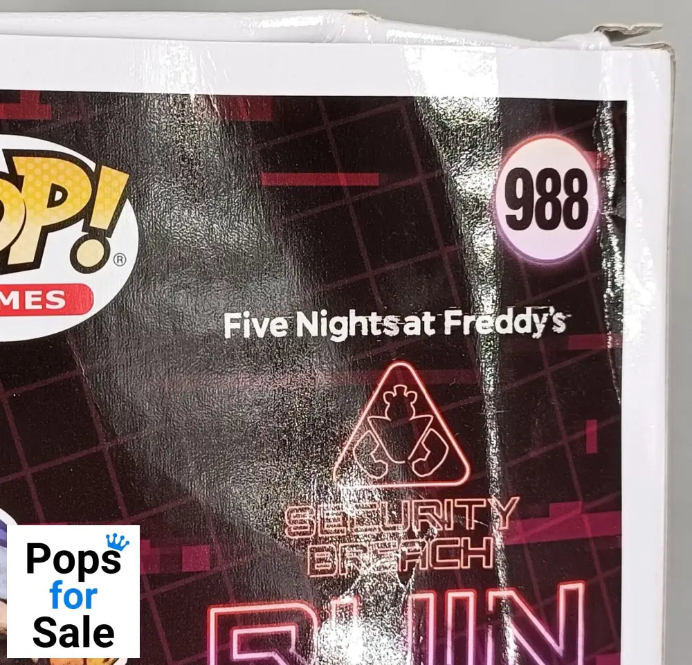 988 Eclipse - Five Nights at Freddy's: Security Breach - Box Damaged Funko POP
