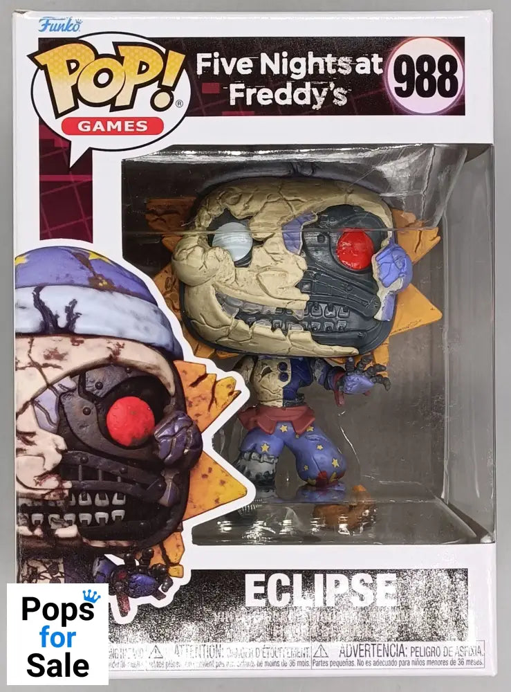 988 Eclipse - Five Nights at Freddy's: Security Breach - Box Damaged Funko POP