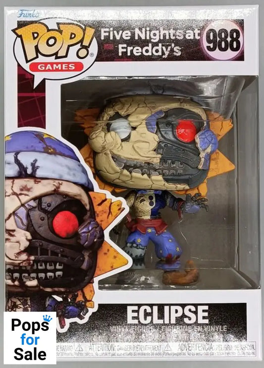 988 Eclipse - Five Nights at Freddy's: Security Breach - Brand New Funko POP