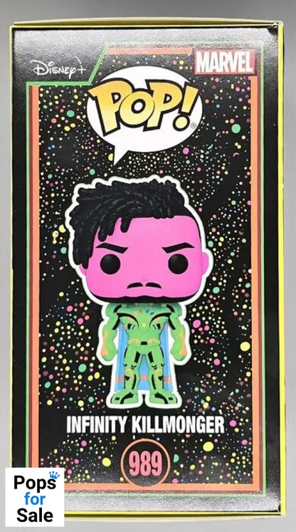 989 Infinity Killmonger Blacklight - Marvel What if...? Funko POP