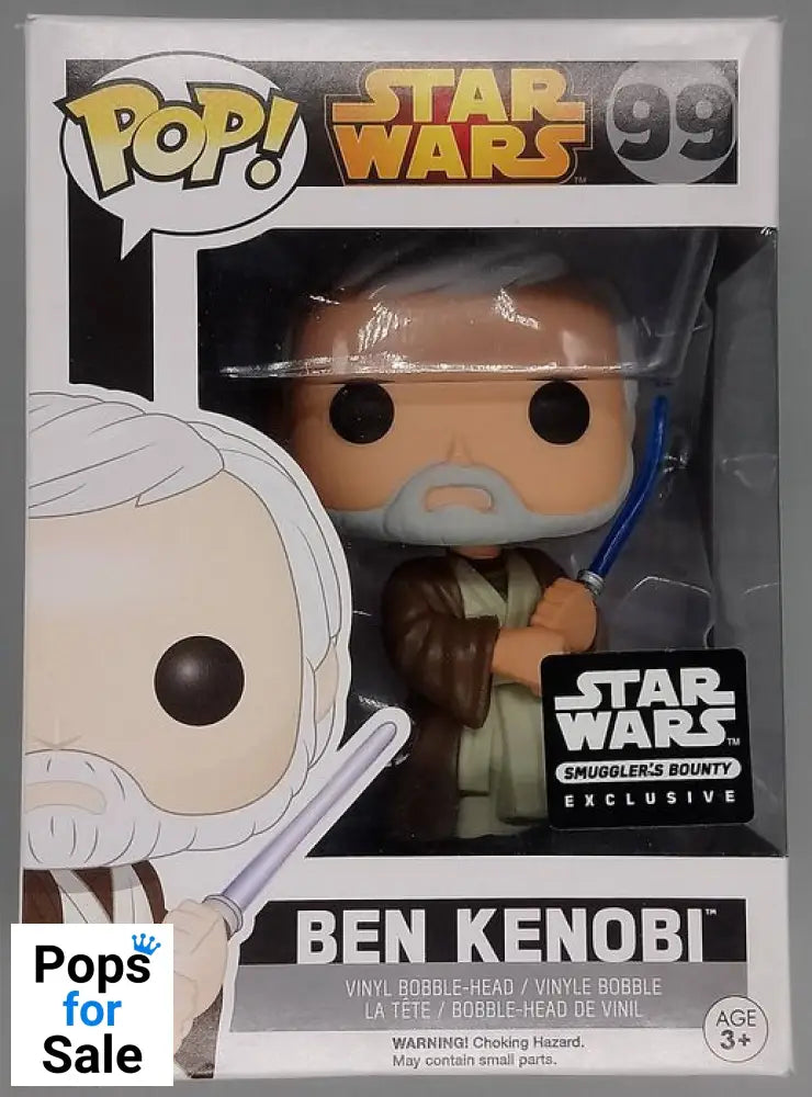 99 Ben Kenobi  Star Wars  Smugglers Bounty - Funko POP - Box Damaged