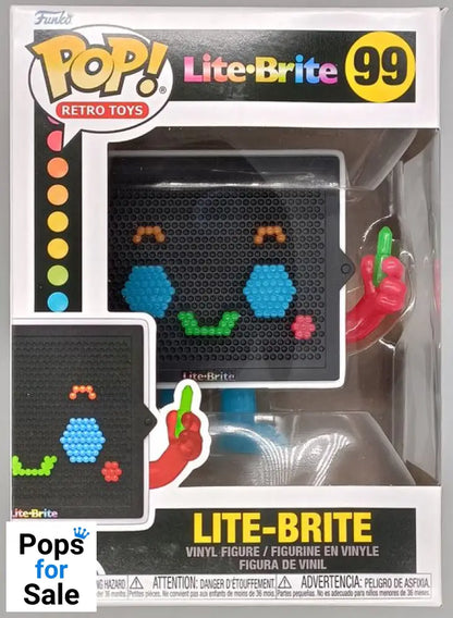 #99 Lite-Brite Retro Toy - Box Damaged Funko POP