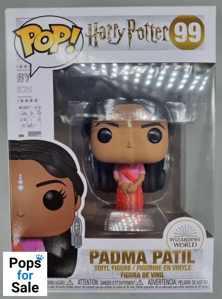 #99 Padma Patil (Yule) - Harry Potter Funko POP