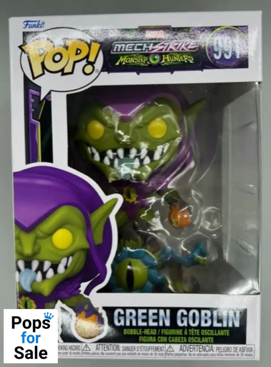 #991 Green Goblin - Marvel Mech Strike Monster Hunters Funko POP