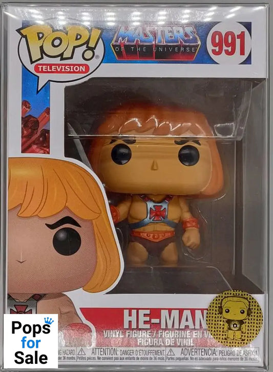 #991 He-Man (Raising Sword) Flocked Masters of the Universe Funko POP