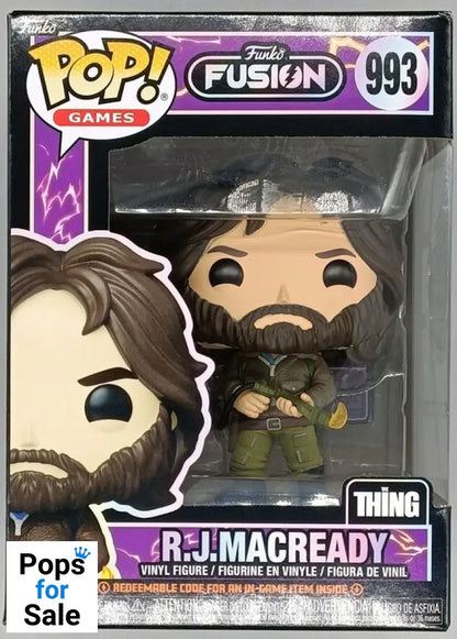 993 R.J. MacReady - The Thing - Funko Fusion New Funko POP