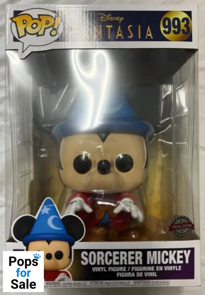 993 Sorcerer Mickey - 10 Inch - Disney Fantasia Funko POP - Box Damaged
