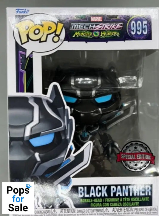 #995 Black Panther - Marvel Mech Strike Monster Hunters Funko POP