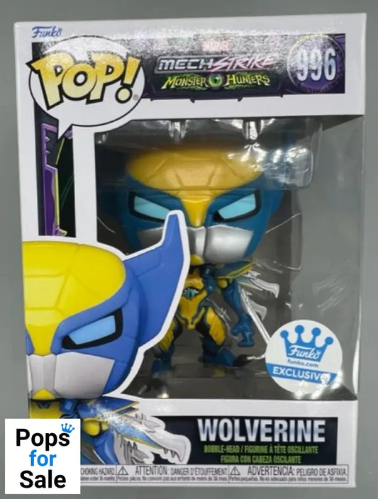 #996 Wolverine - Marvel MECH Strike Monster Hunters Funko POP