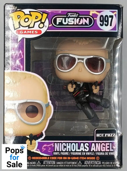 997 - Nicholas Angel - Hot Fuzz - Funko Fusion Box Damaged Funko POP