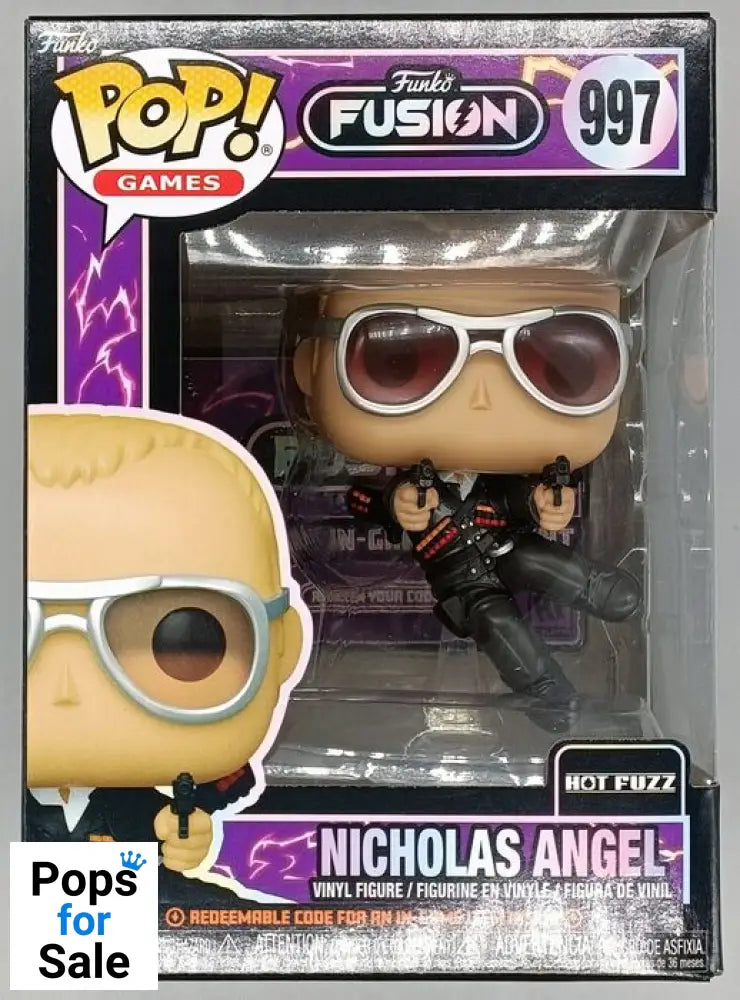 997 - Nicholas Angel - Hot Fuzz - Funko Fusion New Funko POP