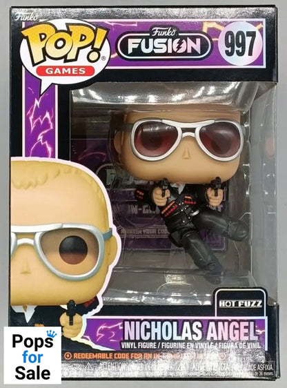 997 - Nicholas Angel - Hot Fuzz - Funko Fusion New Funko POP