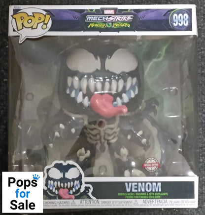 998 Venom 10 Inch - Marvel Mechstrike Monster Hunters Funko POP - Box Damaged