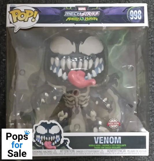 998 Venom 10 Inch - Marvel Mechstrike Monster Hunters Funko POP - Box Damaged