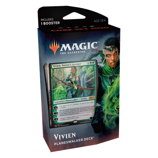 Magic The Gathering: Core Set 2020 Planeswalker Deck Vivien Card games