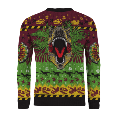 Jurassic Park: Happy Rexmas Christmas Jumper (Size: XS)