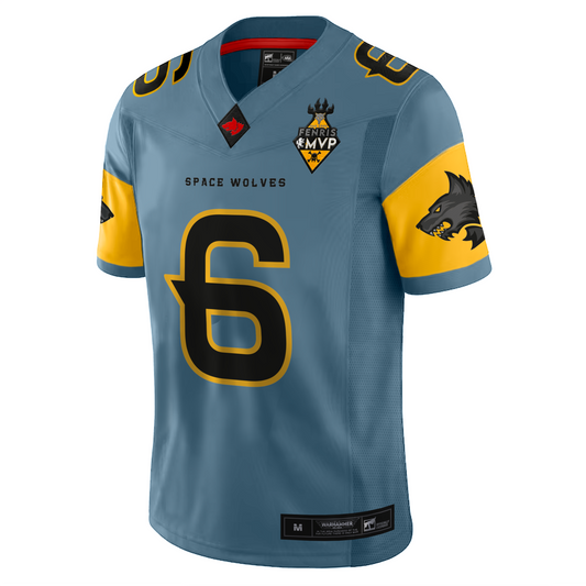Warhammer 40,000: Space Wolves Sports Jersey Shirt (Size: L)