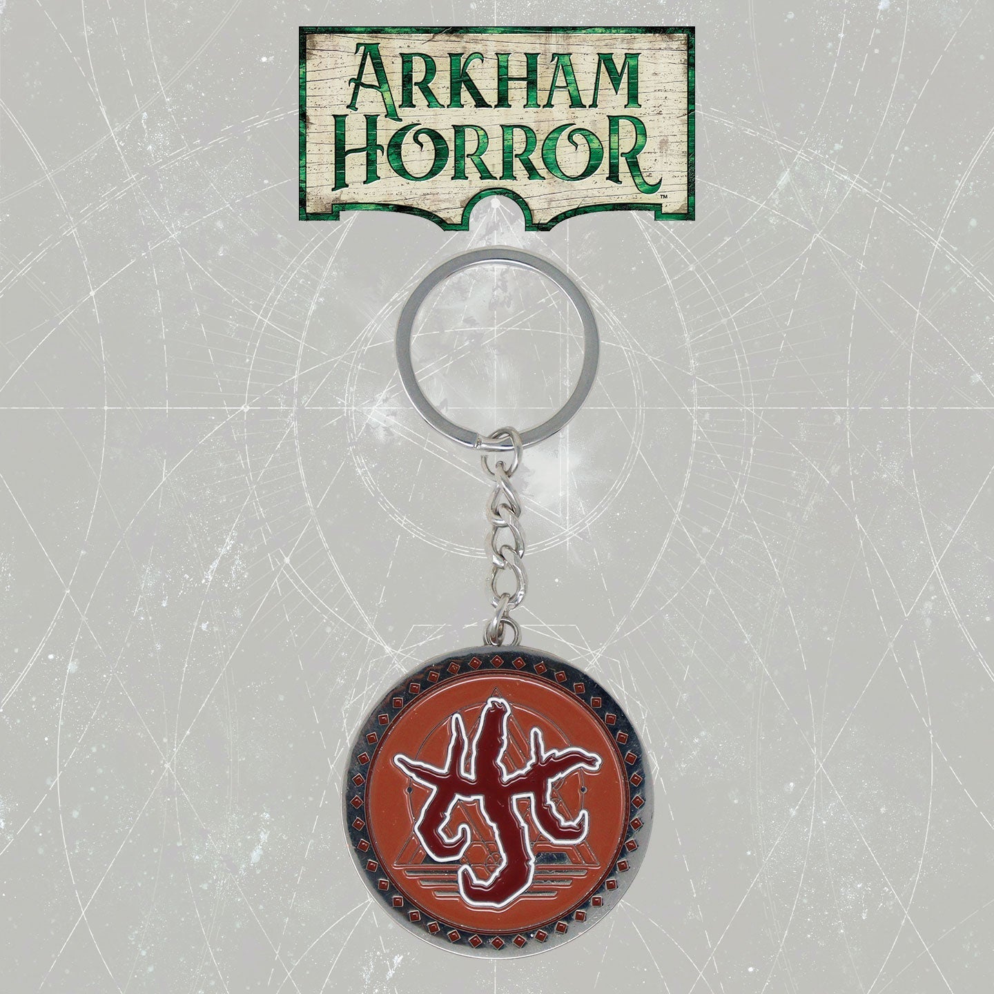 Arkham Horror Spread Doom Kerying Key Ring