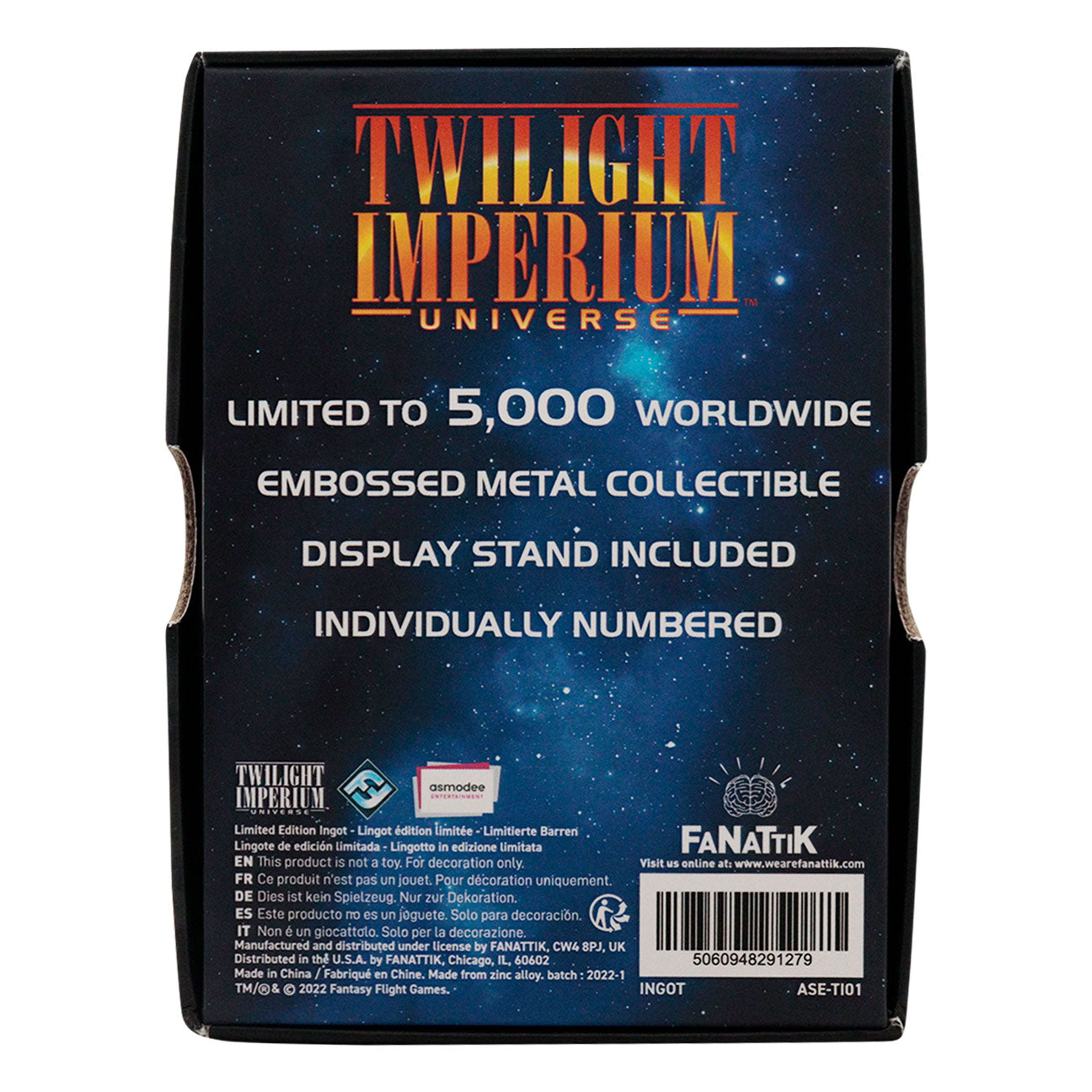 Twilight Imperium Limited Edition The Emirates of Hacan Ingot Ingot