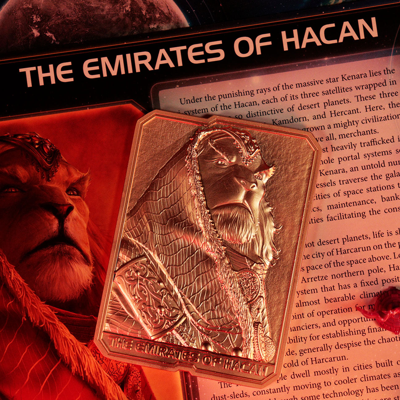 Twilight Imperium Limited Edition The Emirates of Hacan Ingot Ingot