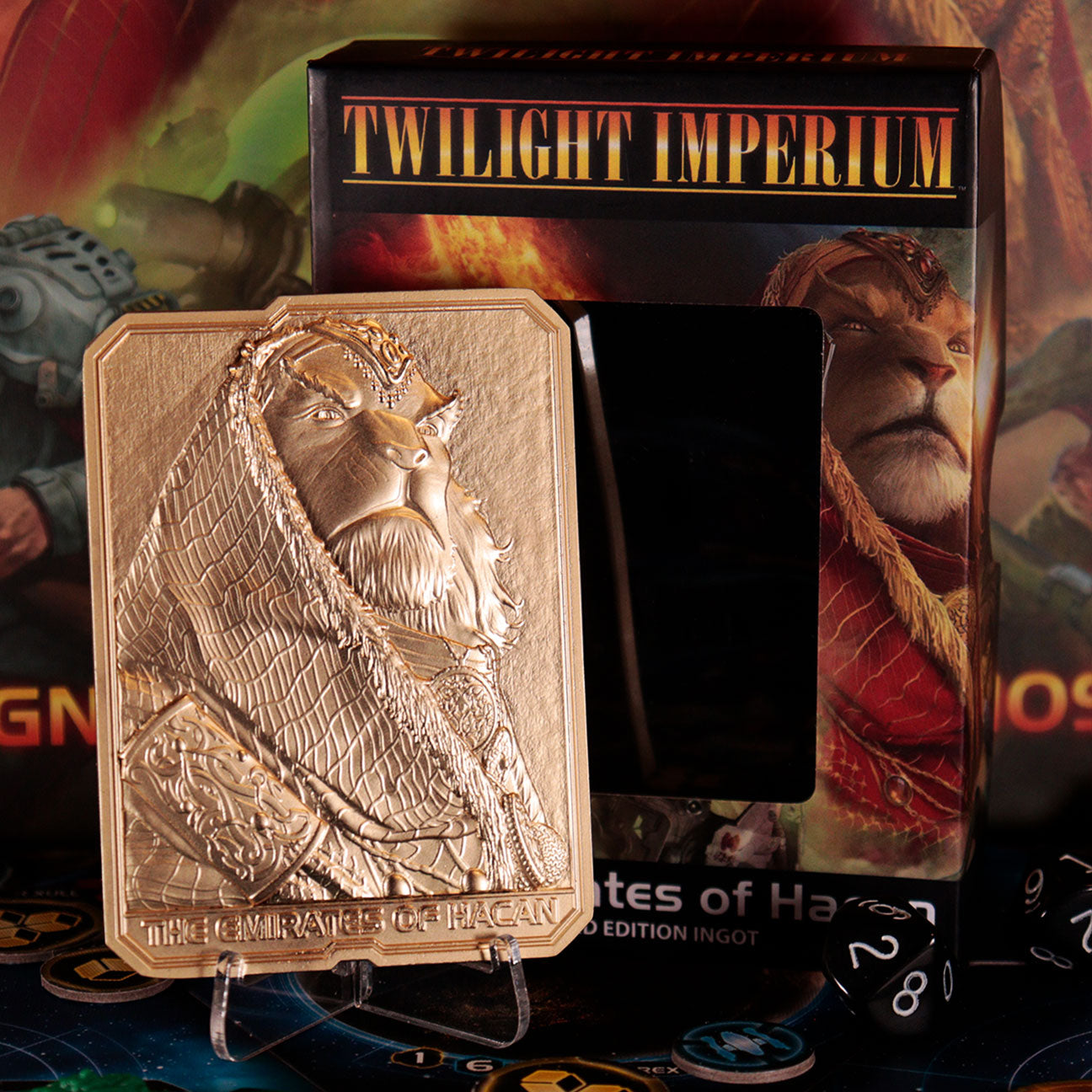 Twilight Imperium Limited Edition The Emirates of Hacan Ingot Ingot