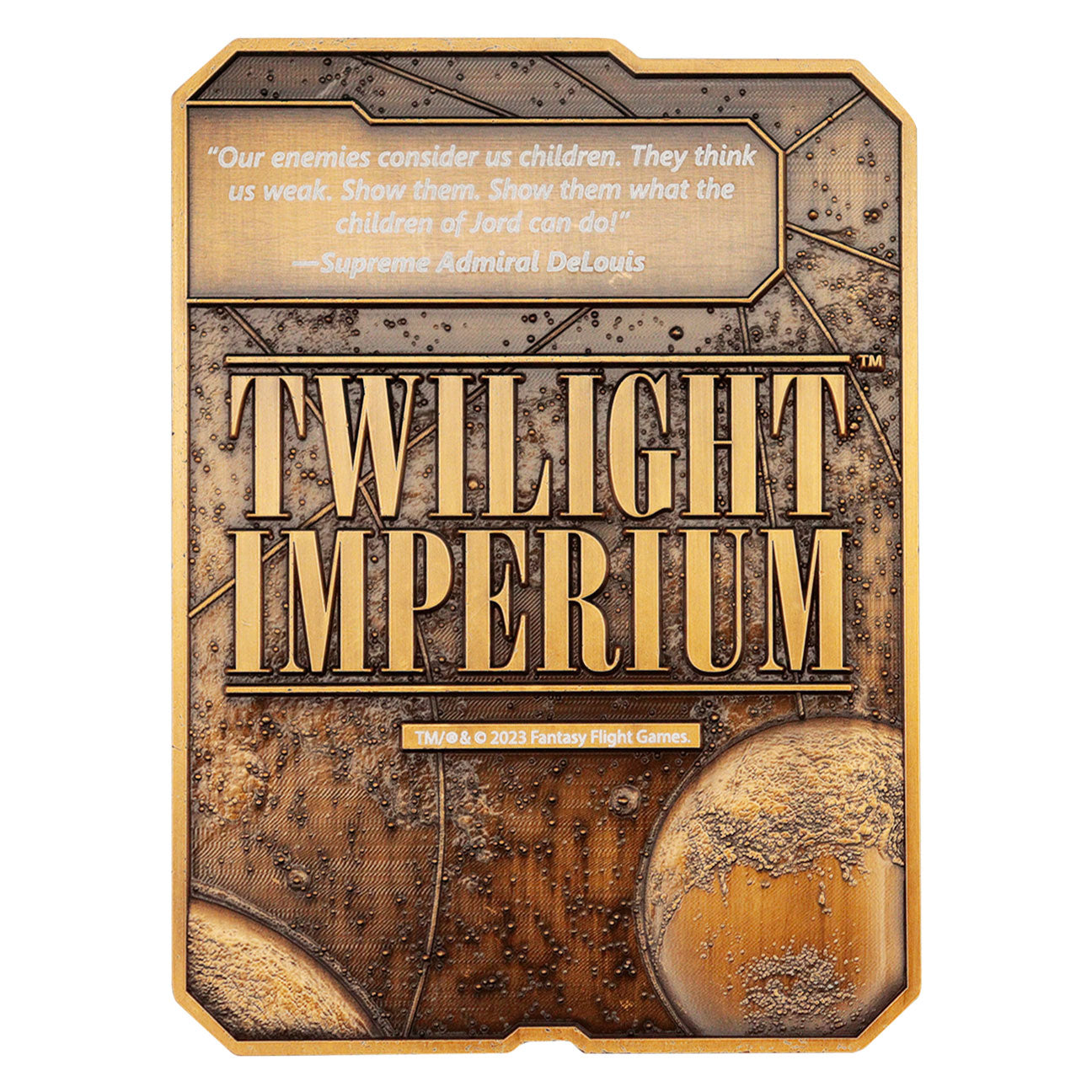 Twilight Imperium Limited Edition The Federation of Sol Ingot Ingot