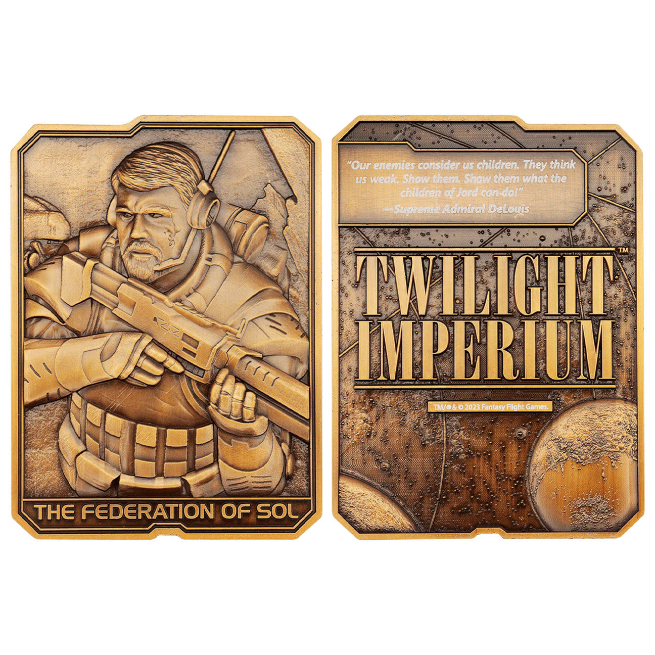 Twilight Imperium Limited Edition The Federation of Sol Ingot Ingot