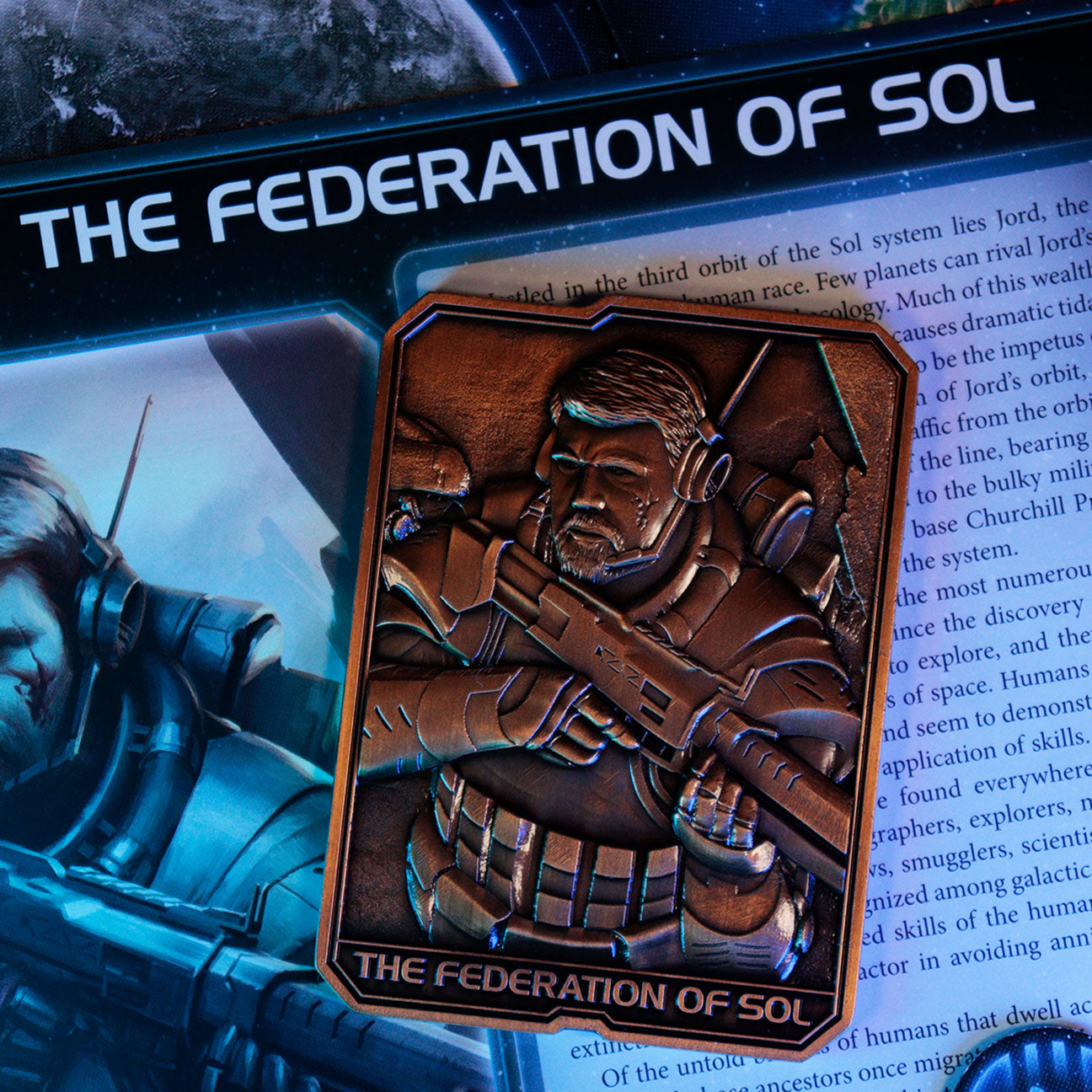 Twilight Imperium Limited Edition The Federation of Sol Ingot Ingot