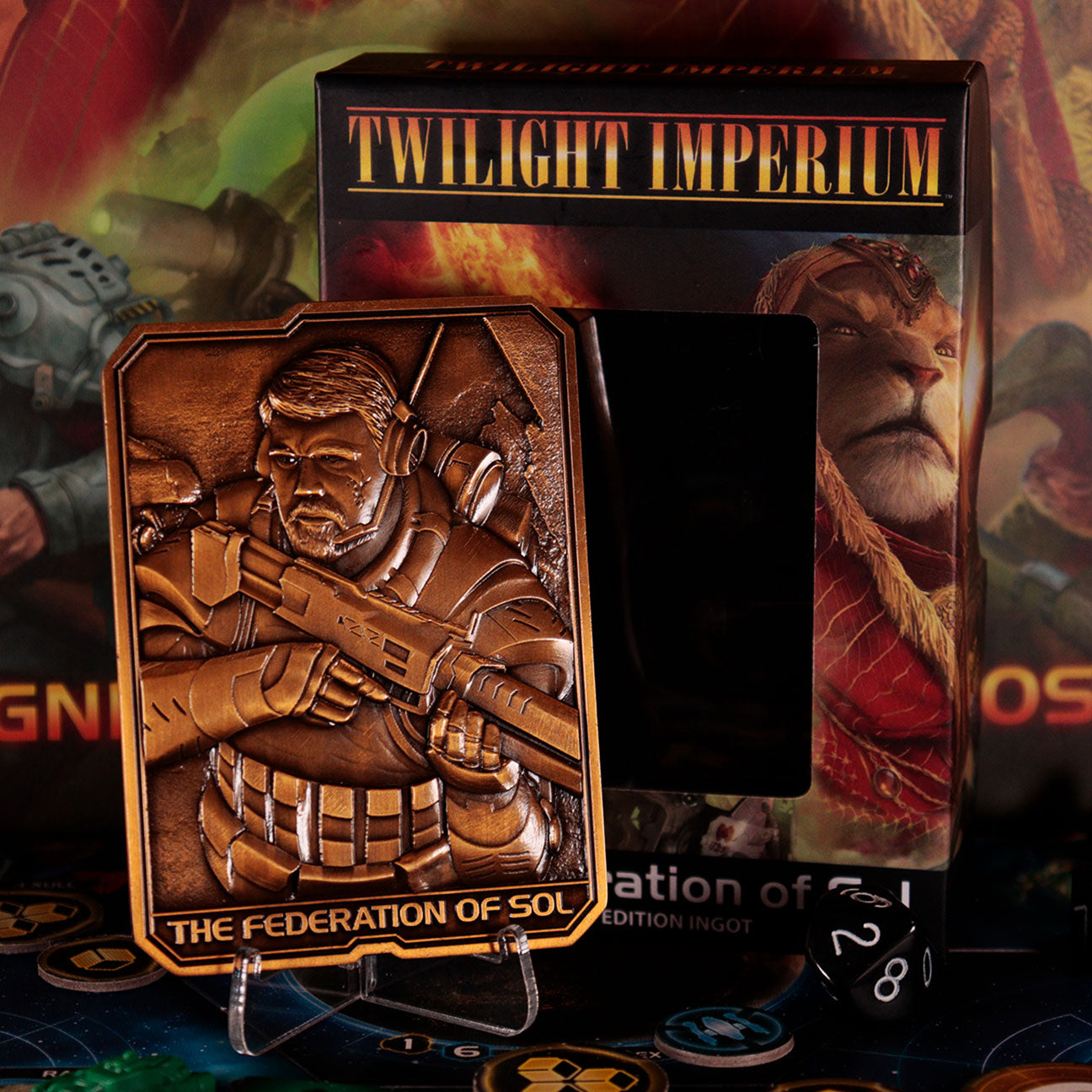 Twilight Imperium Limited Edition The Federation of Sol Ingot Ingot