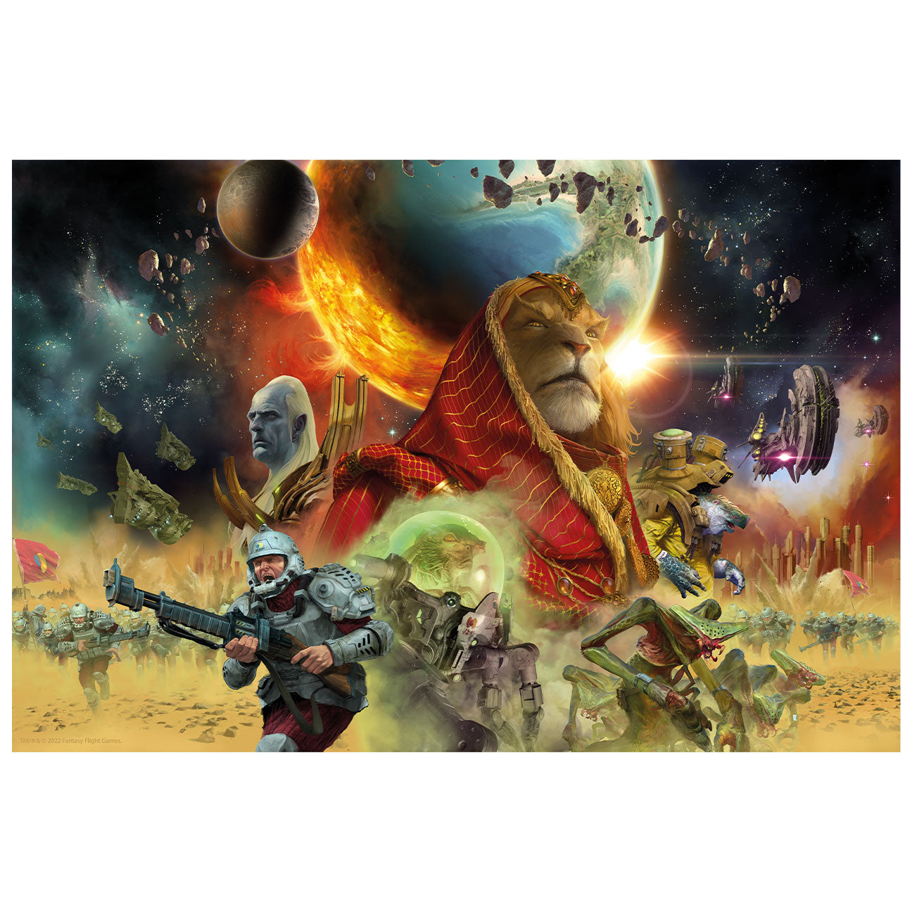 Twilight Imperium Limited Edition Art Print Wall Art