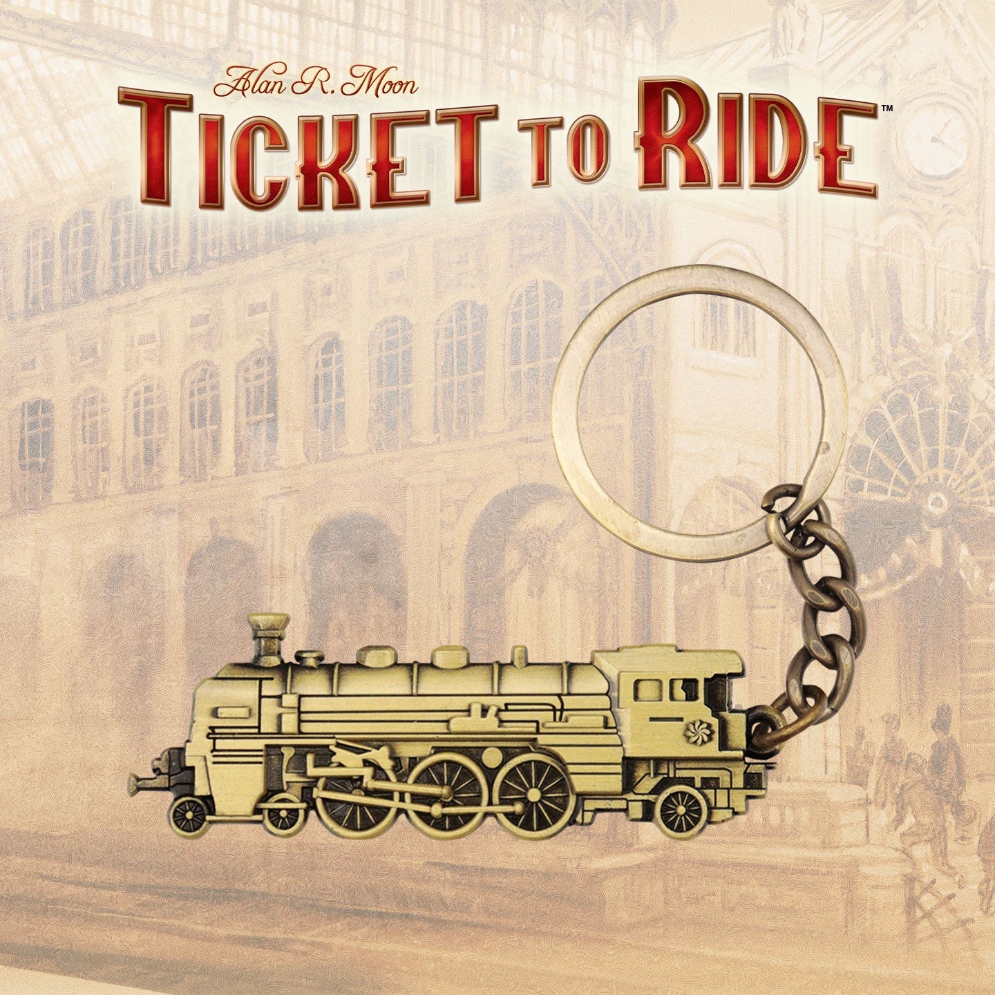Ticket to Ride Limited Edition Key Ring Key Ring