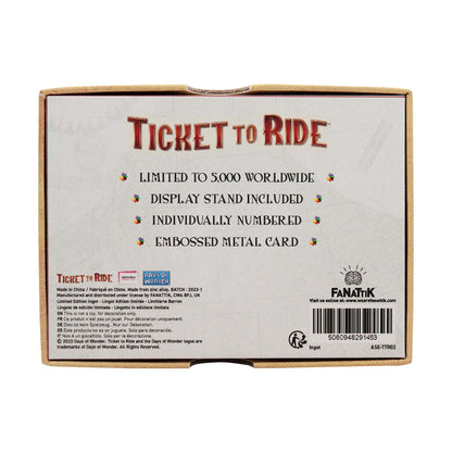 Ticket to Ride Trans America Express Ingot Ingot