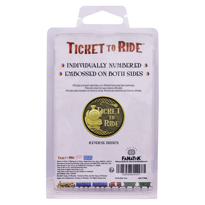 Ticket to Ride Limited Edition Collectible Train Coin Coin