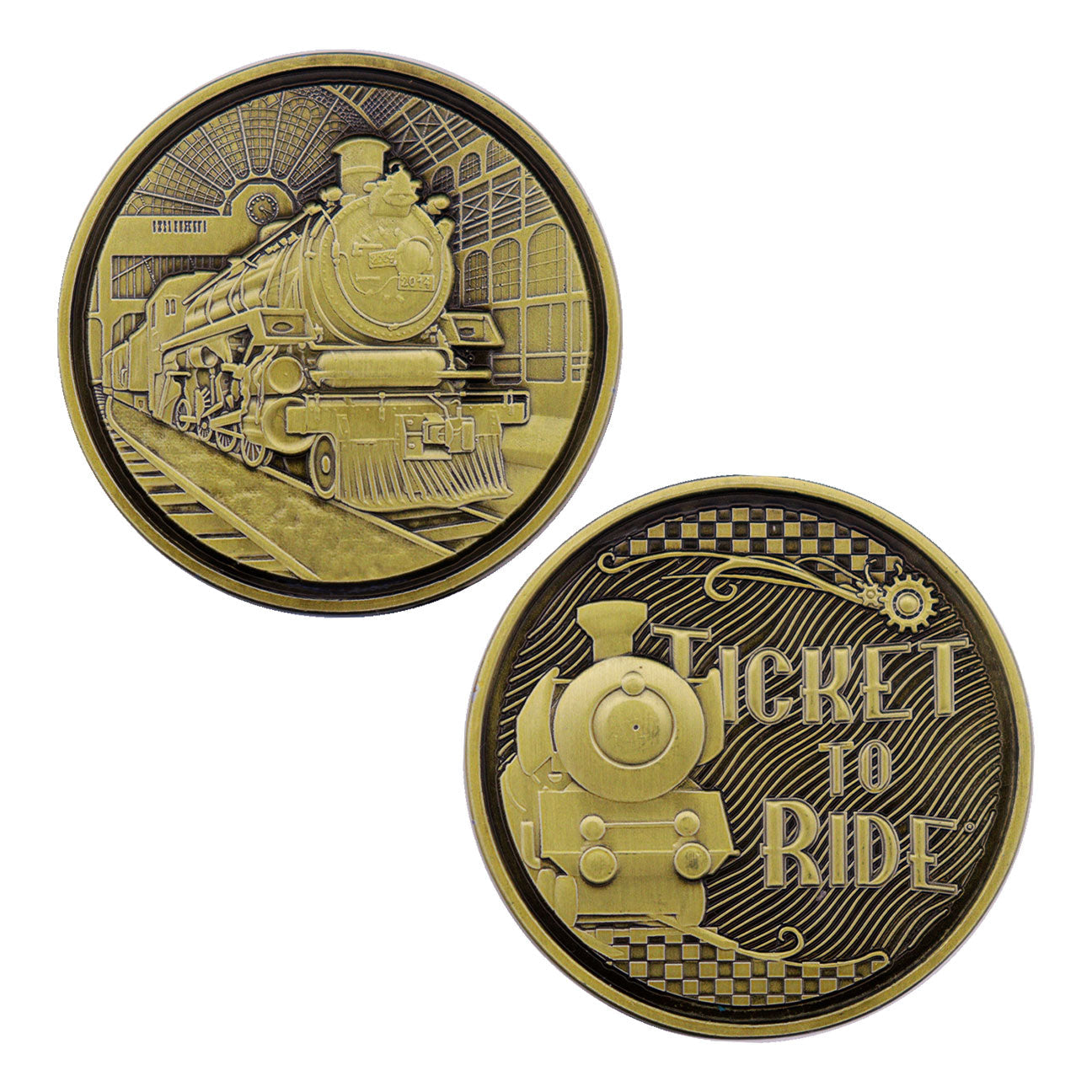 Ticket to Ride Limited Edition Collectible Train Coin Coin