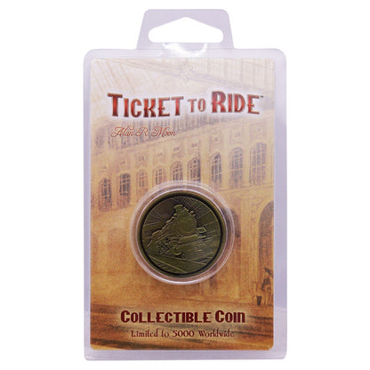 Ticket to Ride Limited Edition Collectible Train Coin Coin