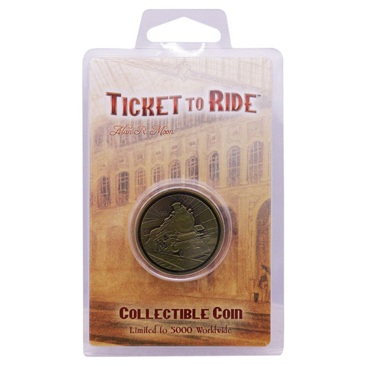 Ticket to Ride Limited Edition Collectible Train Coin Coin