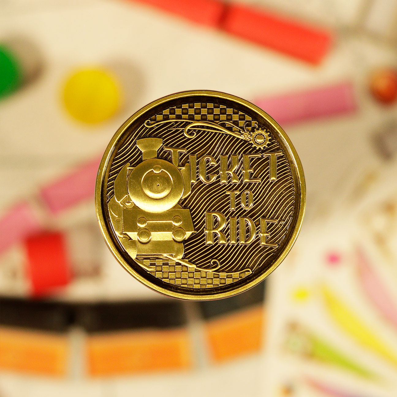 Ticket to Ride Limited Edition Collectible Train Coin Coin