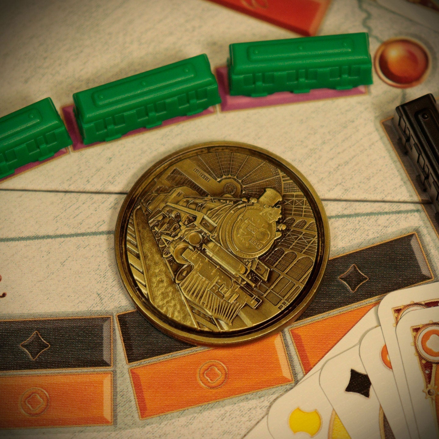 Ticket to Ride Limited Edition Collectible Train Coin Coin