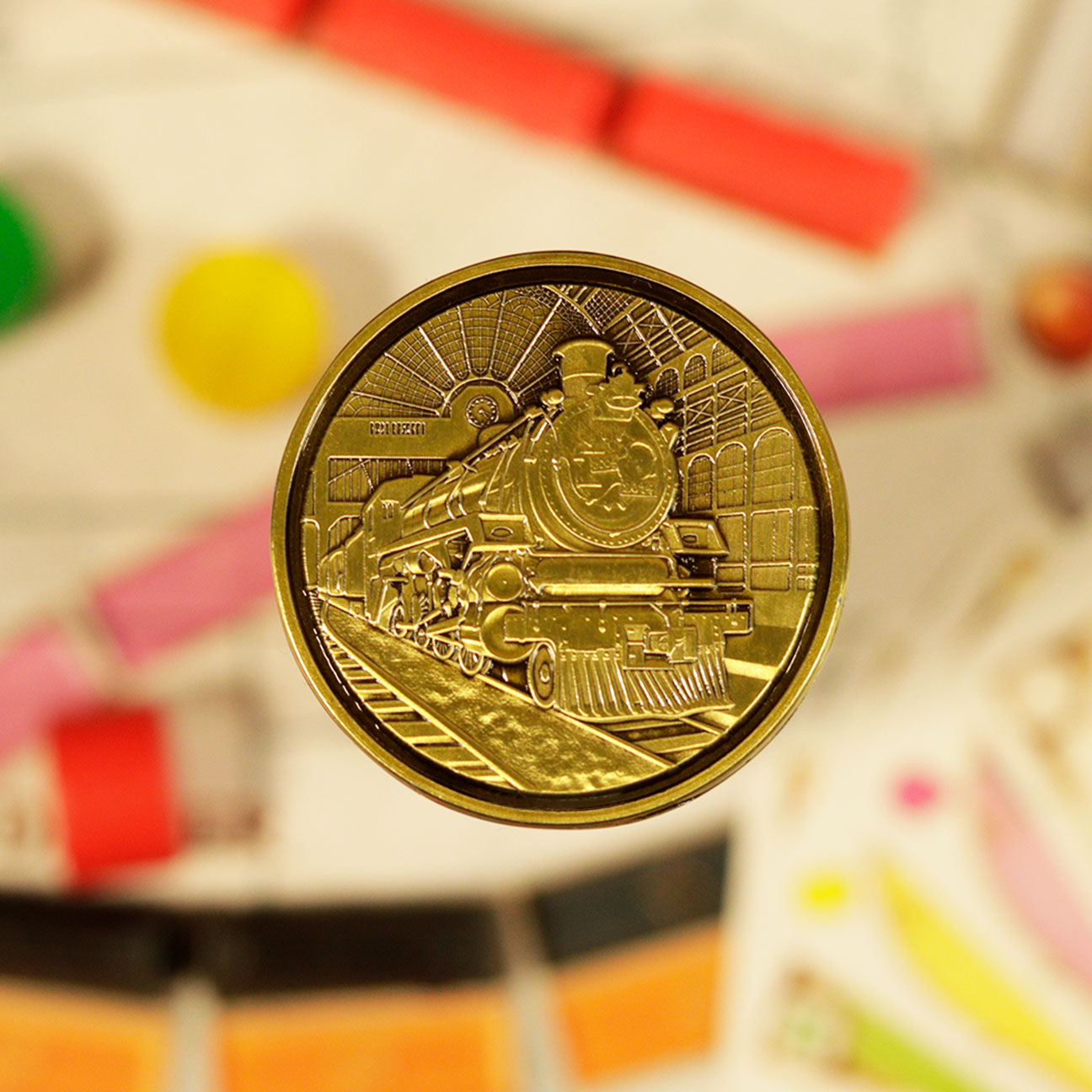 Ticket to Ride Limited Edition Collectible Train Coin Coin