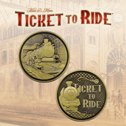 Ticket to Ride Limited Edition Collectible Train Coin Coin