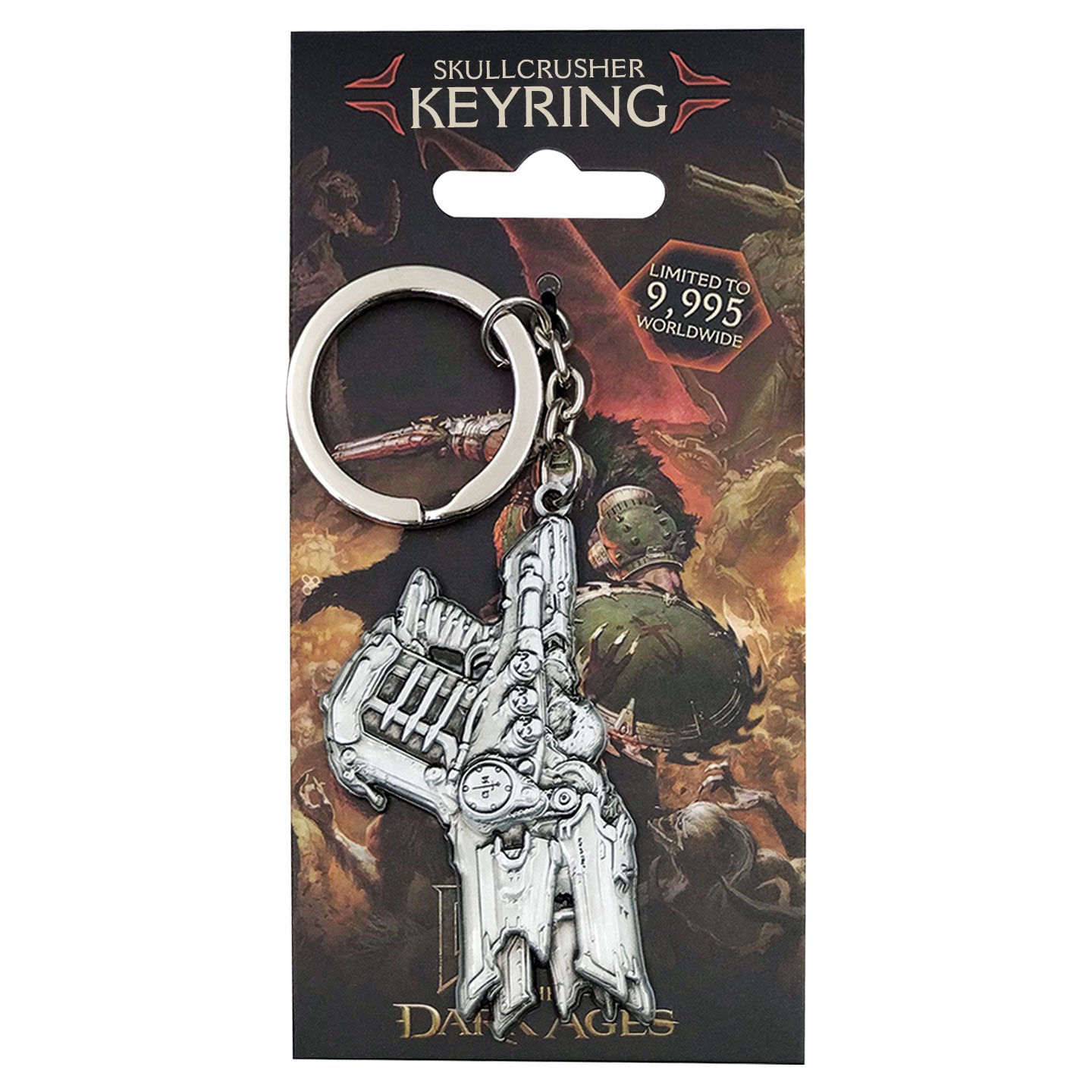DOOM: The Dark Ages Limited Edition Skull Crusher Keyring