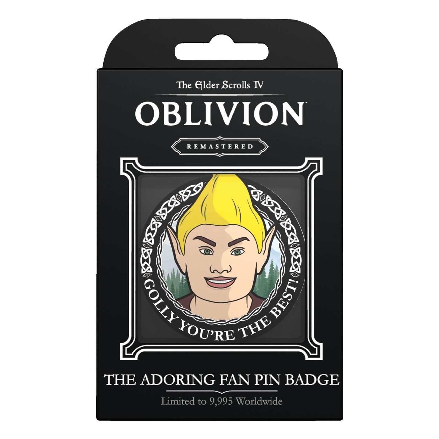 The Elder Scrolls IV: Oblivion  Adoring Fan Pin Badge