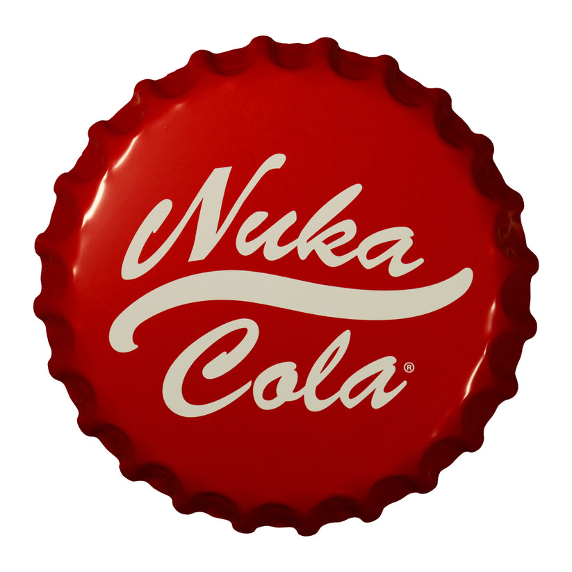 Fallout Nuka-Cola Bottle Cap Tin Sign Tin Sign