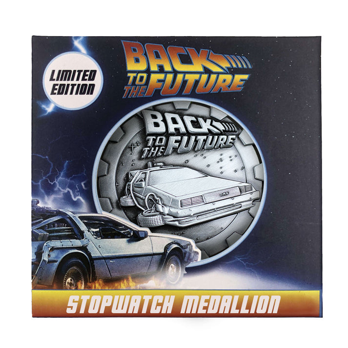 Back to the Future Limited Edition Stopwatch Medallion medallion