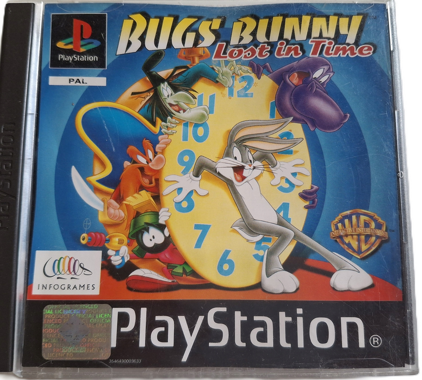 Bugs Bunny Lost In Time For Sony Playstation 1 (Psone) - [No Inlay]