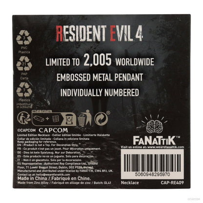 Resident Evil 4 Ashley’s Necklace Necklace