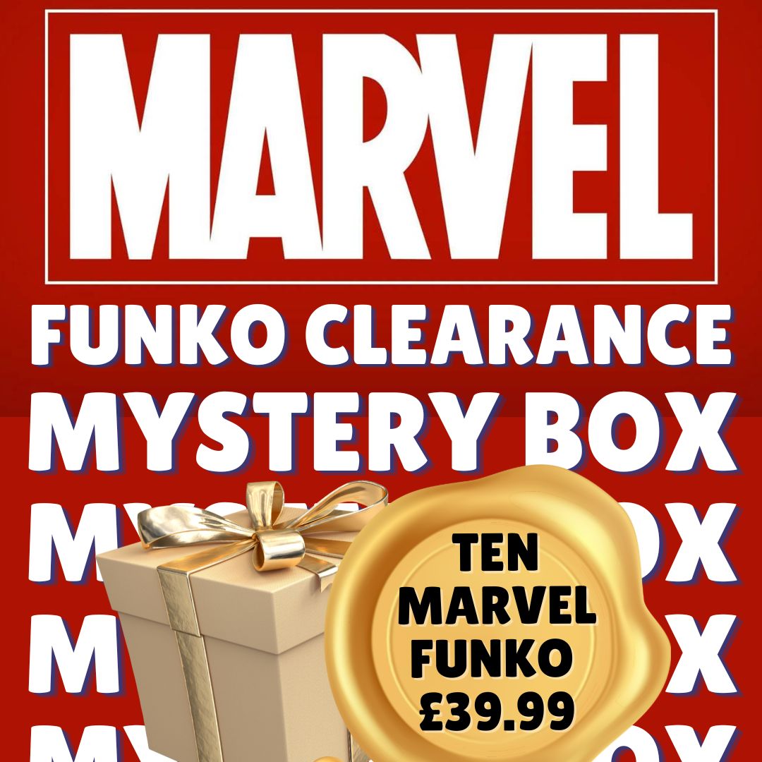 Marvel Clearance Mystery Box - Ten Marvel Funko POP’s! POP Figures!